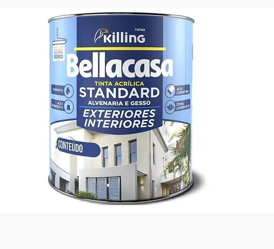 BASE A TINTA ACRILICA BASE AGUA STANDARD FOSCA BELLACASA 900ML KILLING